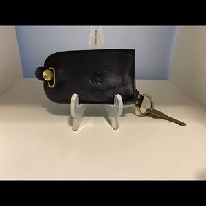 Il Bisonte Leather Pocket Keychain